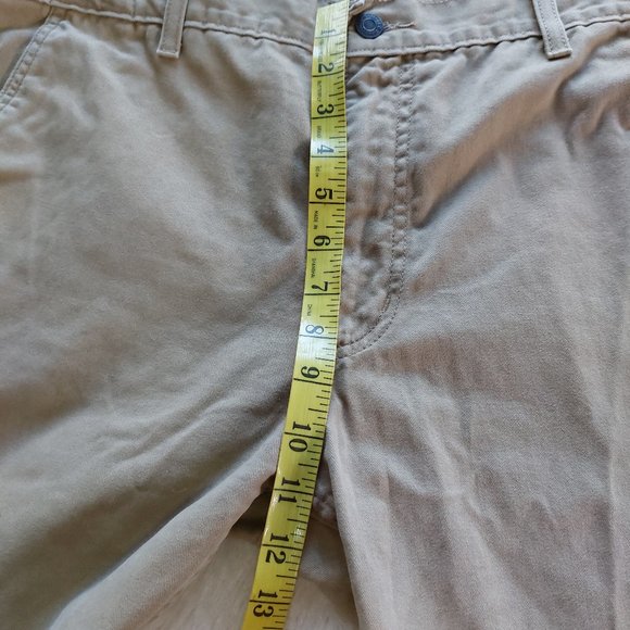 Levi's 511 Men's Brown Tan Red Tag Shorts - Picture 6 of 9